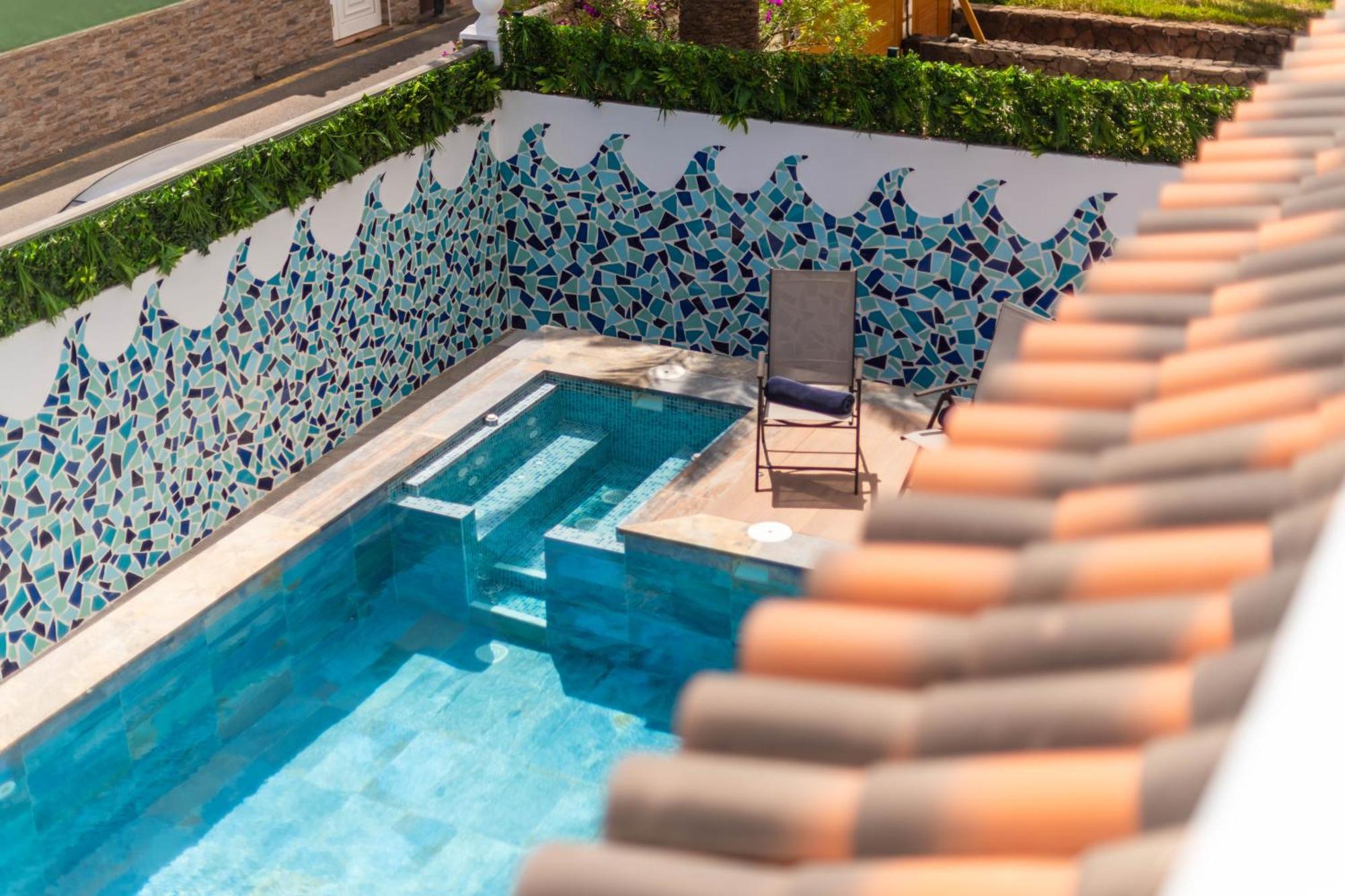 Villa De Marcos Alojamiento De Lujo Con Piscina Privada Арона Екстер'єр фото